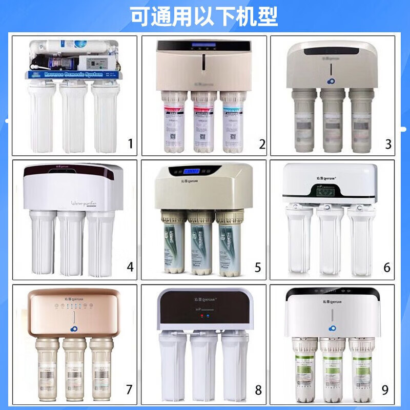 Drill core suitable for Qinyuan water purifier filter element household water purifier RO-185I/E/RL501/A/B/C/403RU/F/H accessories