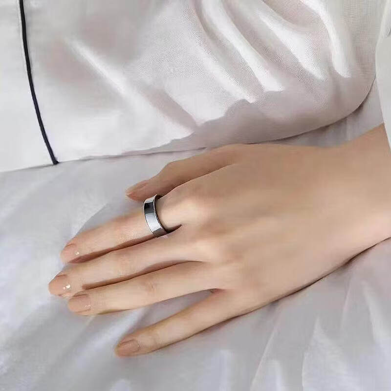 Samsung (SAMSUNG) new Galaxy Ring smart ring waterproof sleep monitoring, heart rate monitoring, sports smart ring, health monitoring around your fingertips, body temperature, snoring, titanium black, size 12 (diameter 21.4 mm)