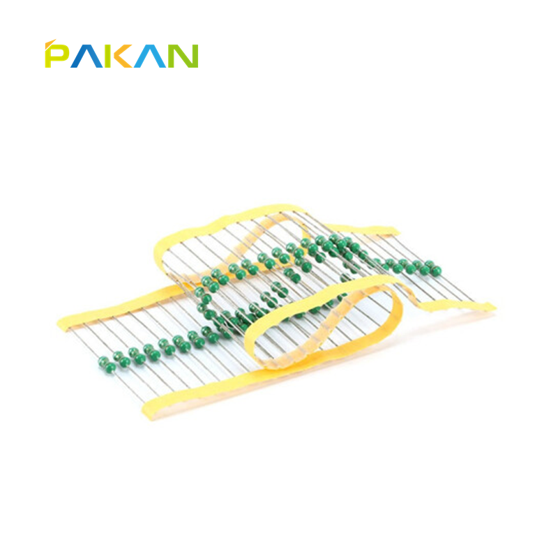 PAKAN 0307 color ring inductor 0.1uH/1uH/10uH/100uH/1MH color code inductor 1/4W inductor 0307 560uH (50 pieces)