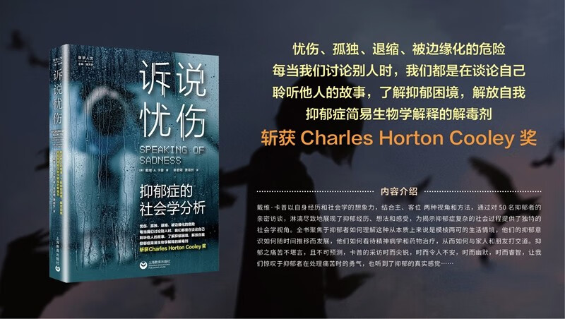 Telling Sorrows: A Sociological Analysis of Depression