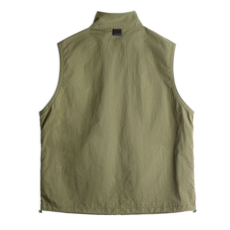 Madden Workwear American Mountain Style Outdoor Vest Army Green Gorpcore Lightweight Vest Hiking Jacket Men Army Green Explorer Tactical Vest/Multi-Pocket Fishing Vest L