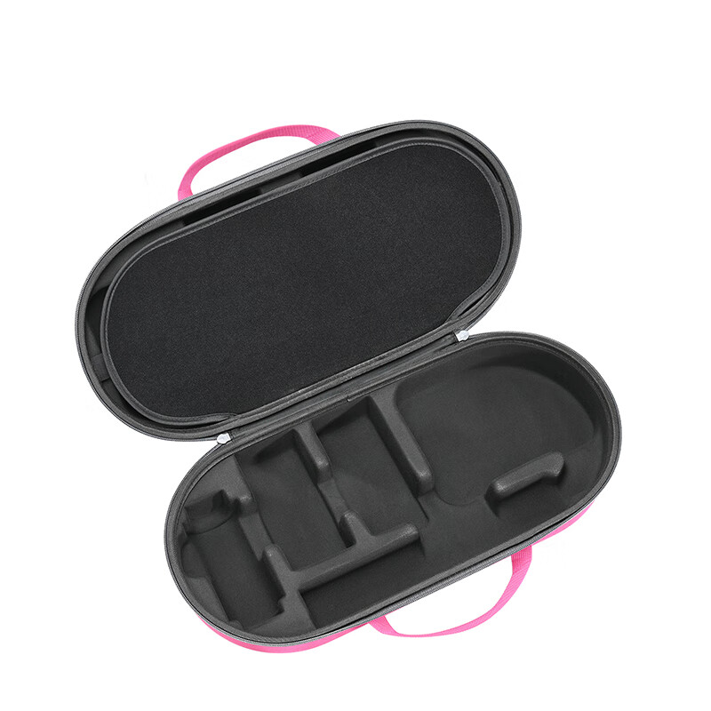 RLSOCO Dyson HS05 Curling Wand Storage Bag Portable Air DYSON Styling Hair Wand HS01 Set Storage Box Suitable for Dyson HS05/HS01 Storage Bag-Rose Red