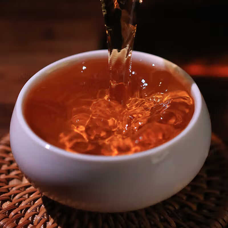 Little Senior Sister Tea Review 2014 Wenxi Tianjian Tea 75g Anhua Dark Tea Standard