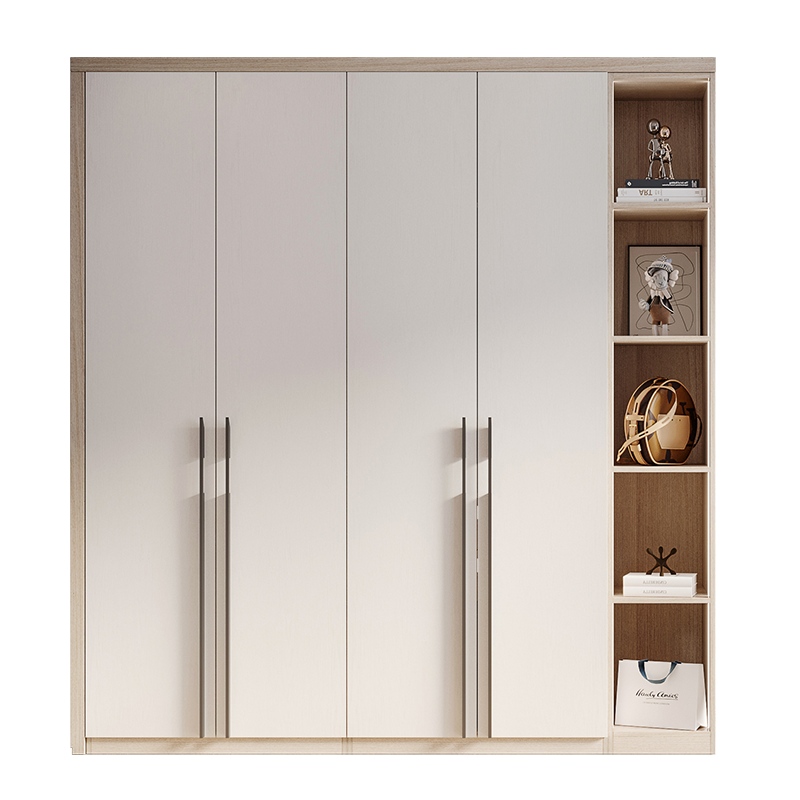Oppein Wardrobe Customization Modern Simple Whole House Customization Flat Door Customized Wardrobe Bedroom Cloakroom Privilege Deposit Can be offset at the store to offset 600 contract deposit