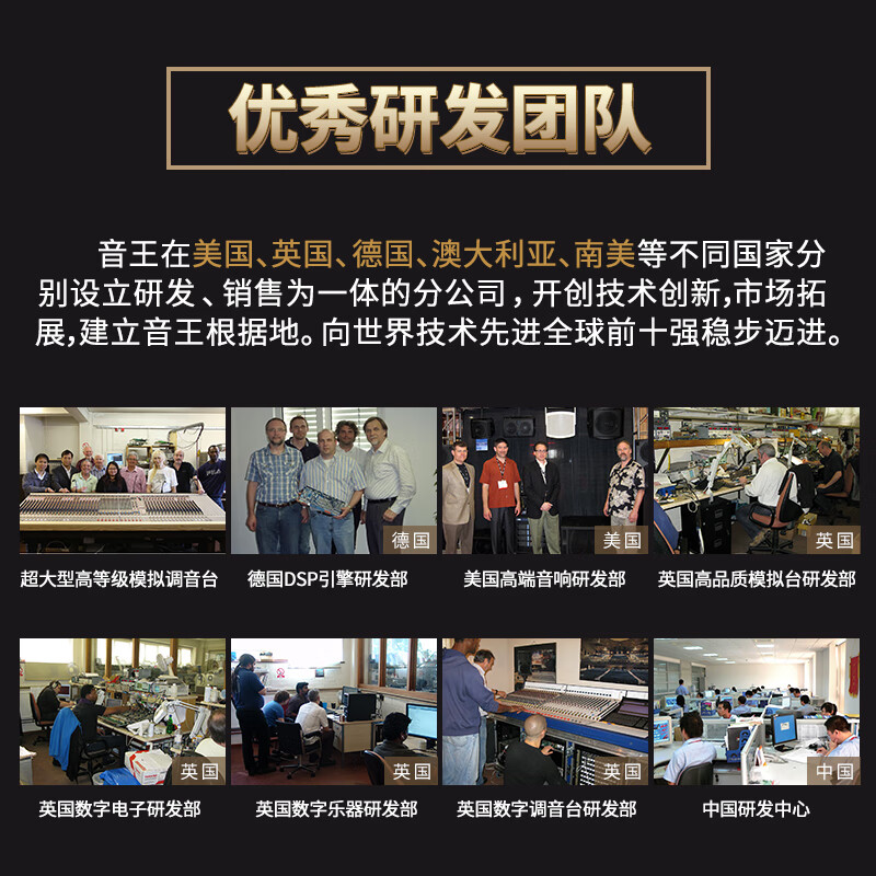 Sound King Speaker Speaker Short Stand Stage Performance Metal Floor Standing Short Tripod S35 Short Stand Pair (Free Pair of Trays)