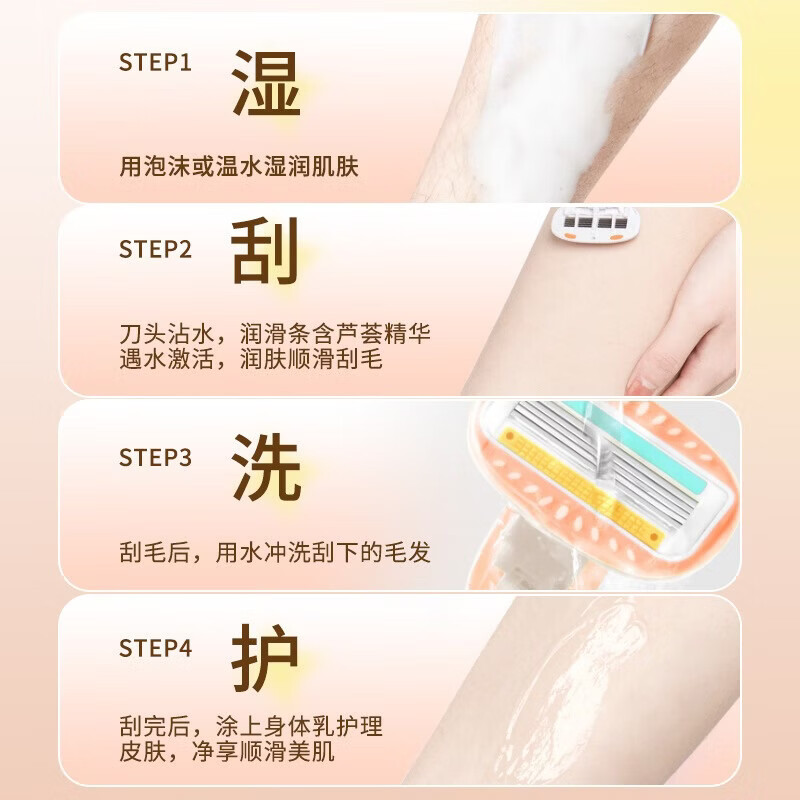 Bodybuilding Chuangyan shaver and eyebrow trimmer set, hair removal knife, private armpit shaver, full leg hair shaving, painless trimming for men and women