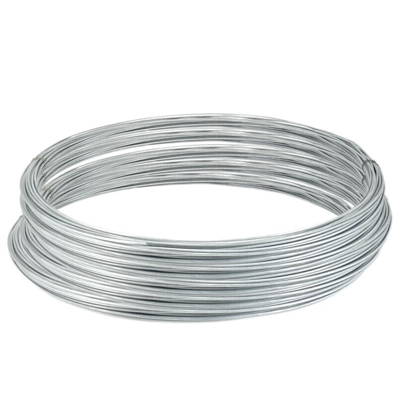 Bingyu Galvanized Iron Wire Industrial Construction Site Construction Wire Bundling Wire Tie No. 10 Thick 3.5mm 5kg Long About 66 Meters/Roll BYT-202