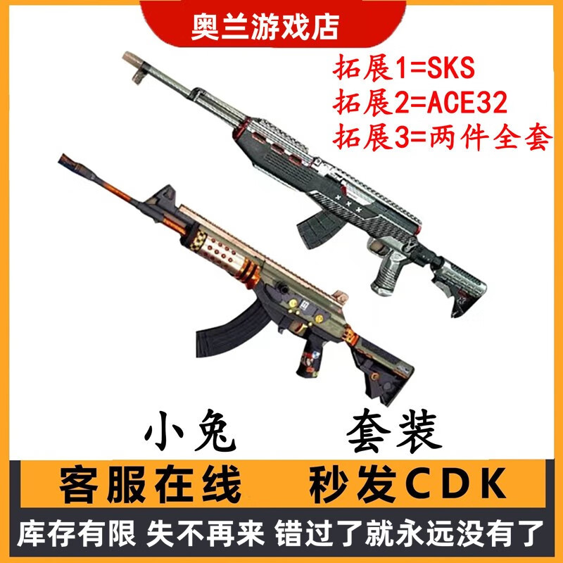Steam PlayerUnknown's Battlegrounds PUBG Skin CDK Redemption Code Little Rabbit Academy ACE32 SKS Set Activation Code