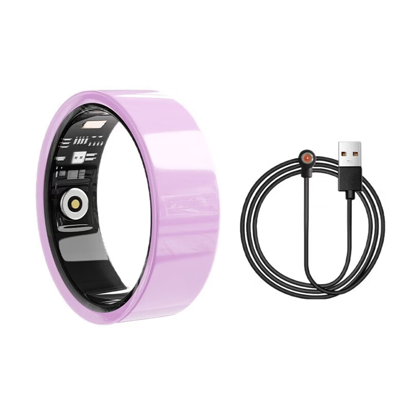 V4 Ceramic Smart Ring NFC Access Control Heart Rate Blood Oxygen Sports Health Sleep Monitoring Pedometer TK8 Smart Health White No. 11 Magnetic Cable Charging