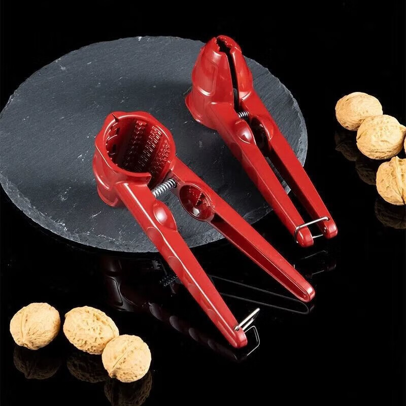 CTRLEND multifunctional walnut peeling melon seed clip funnel nut pliers chestnut pecan clip shelling tool hazelnut shell opener walnut clip artifact upgrade multi-purpose