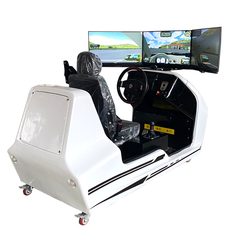 Guangtai Pengda Technology Warrior Dongfeng Liberation Howo Warrior Car Driving Simulator Motor Vehicle Learning Trainer Three-Screen Dynamic Three-Degree-of-Freedom Driving Training Simulation Equipment Model Customization Model Colors Can Be Customized