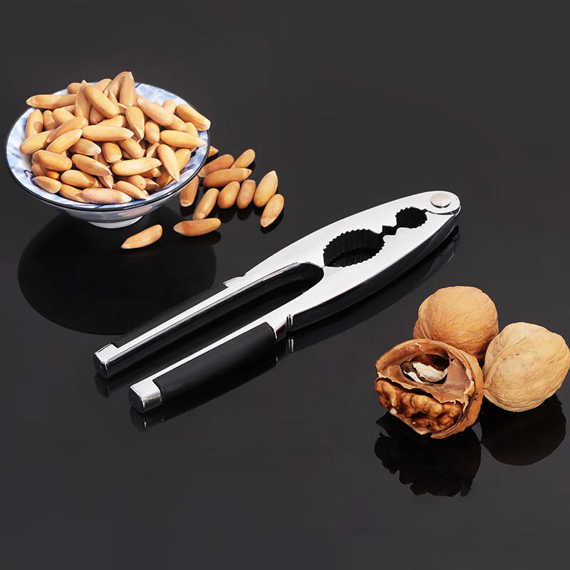 Baijie walnut clip, walnut peeling tool, walnut pliers, hazelnut core opener, nut dried fruit shell opener, thickened version