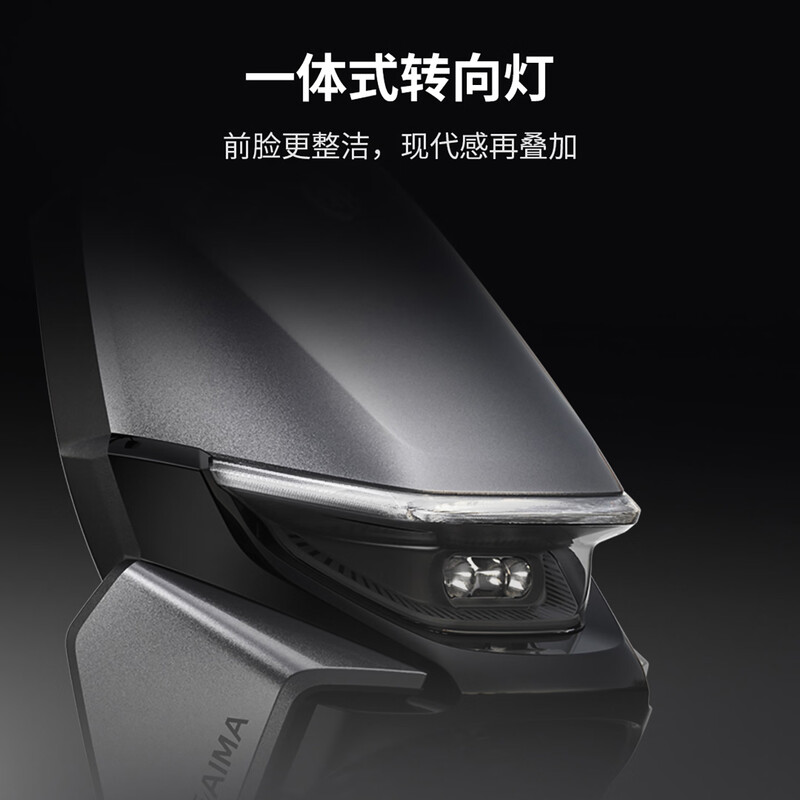 AIMA Beijing Exclusive Hunting and Riding Deluxe Edition Lithium Battery Stylish High-Looking Big Power Big Battery Long-lasting Fashion Electric Bicycle Battery Car Choose the Color and Pick Up the Bike in the Store