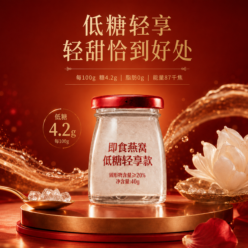 Tongrentang Bird's Nest Ready-to-Eat Bird's Nest Gift Box Pregnant Women's Supplements for Mother's Birthday Gift Mid-Autumn Festival Gift Box 15 Bottles