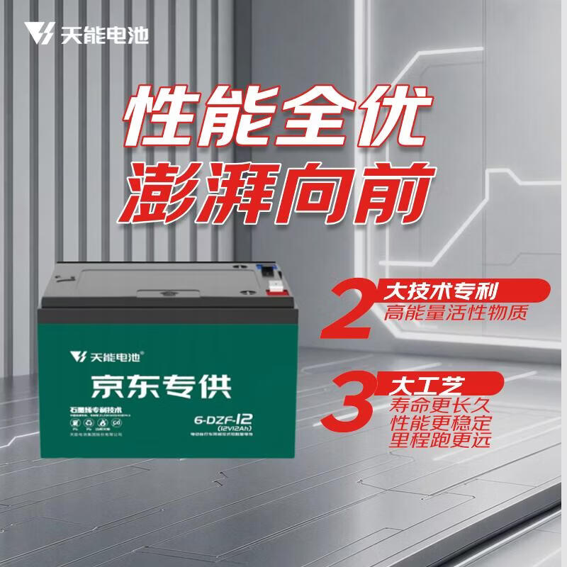 Tianneng electric vehicle battery 48V12Ah lead-acid battery battery vehicle battery non-lithium battery electric motorcycle