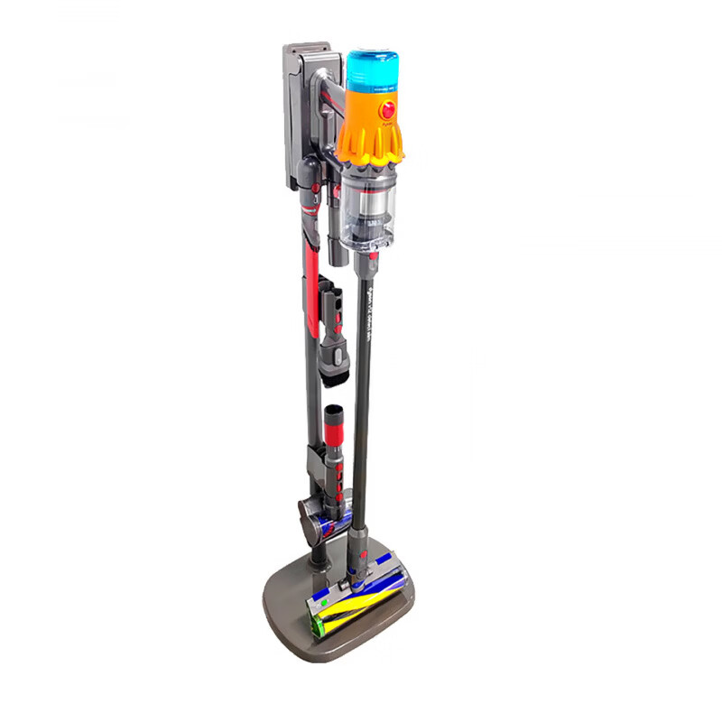 Suitable for Dyson vacuum cleaner storage shelf V7V8V10V11V15G5V12Slim punch-free bracket original model Digital Slim comes with 3 chucks + power clip 127x35cm 4 layers
