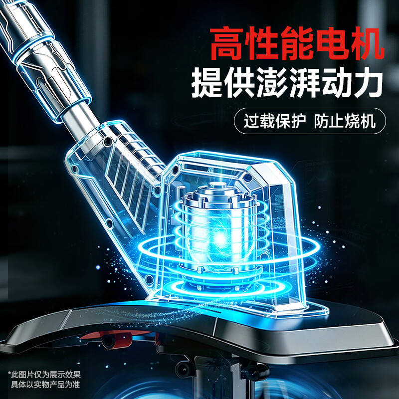 Yate rotary tiller electric scarifier vegetable field household plug-in micro tiller tiller agricultural tool tiller tiller wireless lithium battery model 6.0Ah one charge one charge