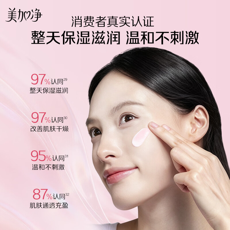 Meijiajing Tremella Pearl Nourishing Cream Nourishing Moisturizing Water Lotion 80g*2 Autumn Mid-Autumn Festival Birthday Gift Genuine