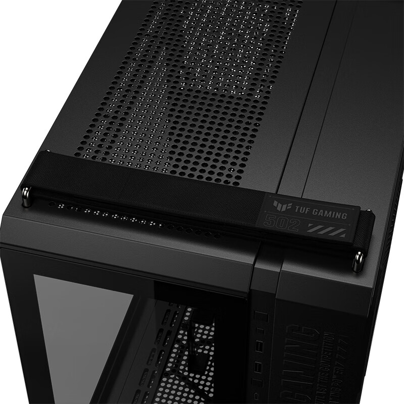 Quasi-new product ASUS TUF GAMING GT502 ammunition magazine chassis dual compartment design/tool-free disassembly/black sea view room/innovative cooling/GPU bracket