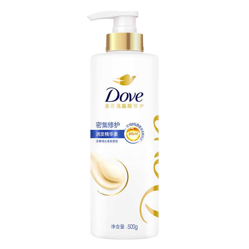 Dove Intensive Nourishing Amino Acid Conditioner 500g Conditioner for Dry, Damaged and Frizzy Hair JD Self-operated
