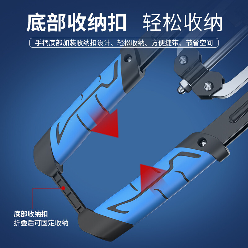 PROIRON Arm Strengthener 10~200kg Adjustable Hydraulic Arm Strength Bar Men's Grip Bar Chest Muscle Training Equipment