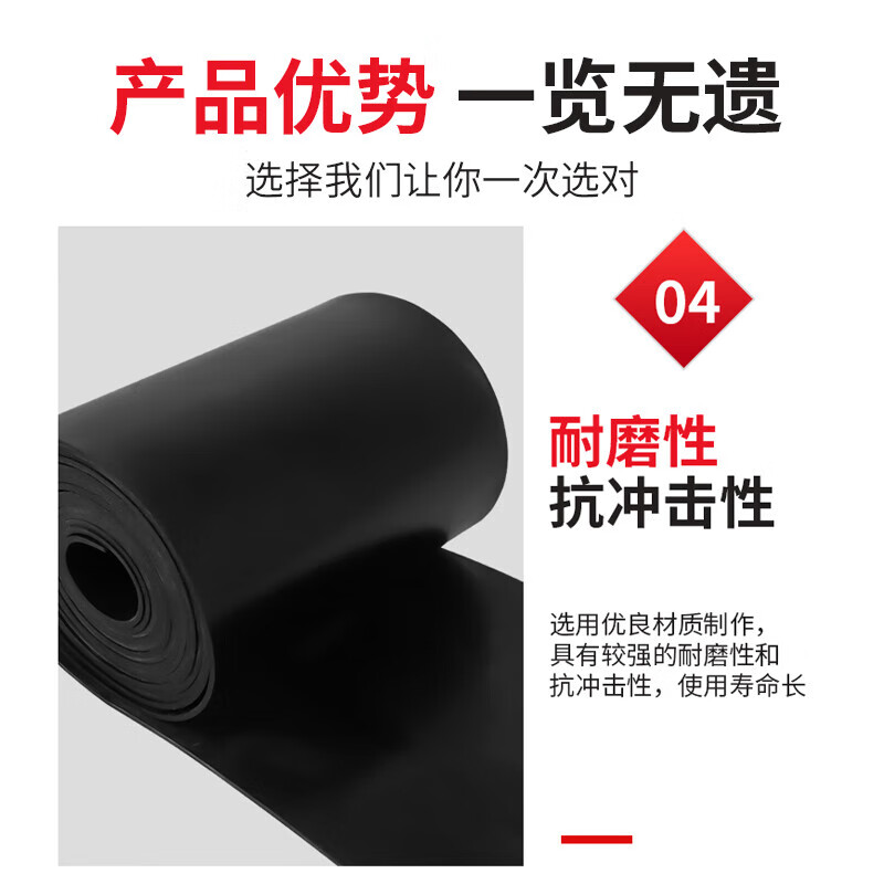 Baige Insulation Mat 6KV High Voltage Rubber Plate Power Distribution Room Insulation Rubber Mat Table Mat Black Industrial Rubber Oil-resistant Floor Rubber 6KV Black Insulation Mat 1m*1m*3mm