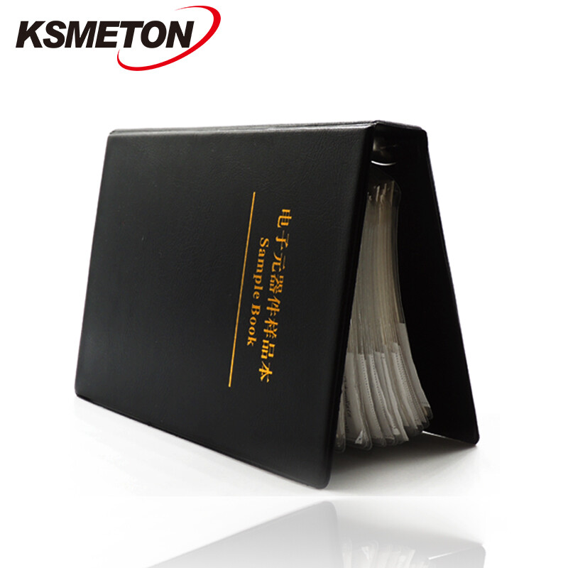 Inductor Book Magnetic Bead Book 0201 0402 0603 0805 1206 Chip Laminated Wire Winding Inductor Package Sample Book 0402 Magnetic Bead Book (20 types, 50 pcs each)