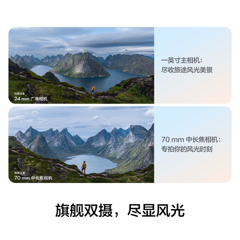 DJI Air 3S dual-camera flagship light drone for travel photography, one-inch main camera, high-definition professional aerial camera, night view omnidirectional active obstacle avoidance, follow-up shooting remote control aircraft, Freefly three-power package (ordinary remote control), no replacement at will, no memory card, official standard configuration