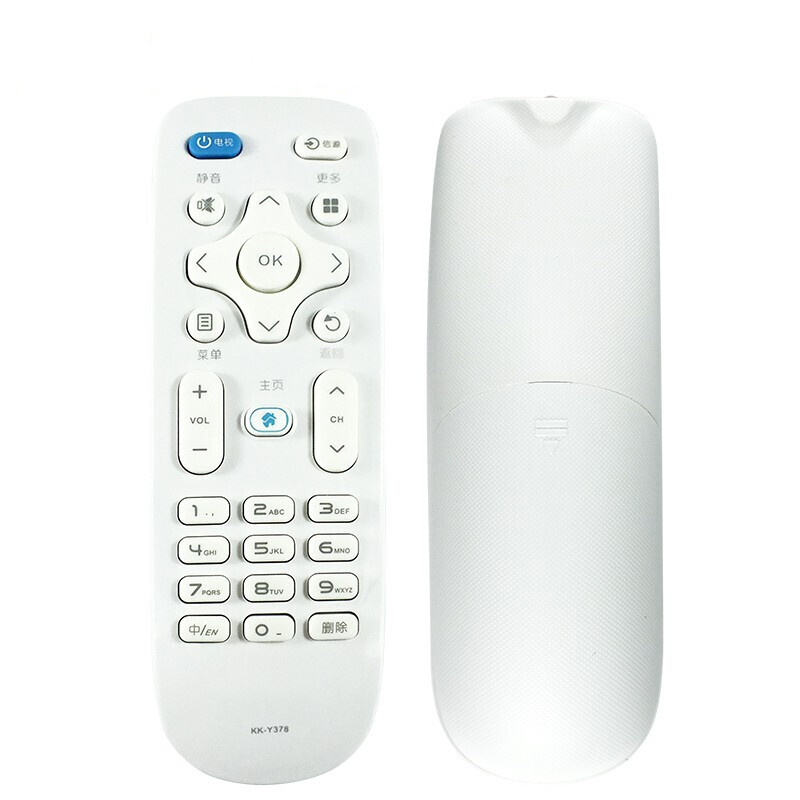 Suitable for starters Universal Konka TV remote control KK-Y378 Universal KK-Y378A/C LED32S1 LED40S1 Konka TV remote control Beijing 8 warehouse delivery KK-Y378 White