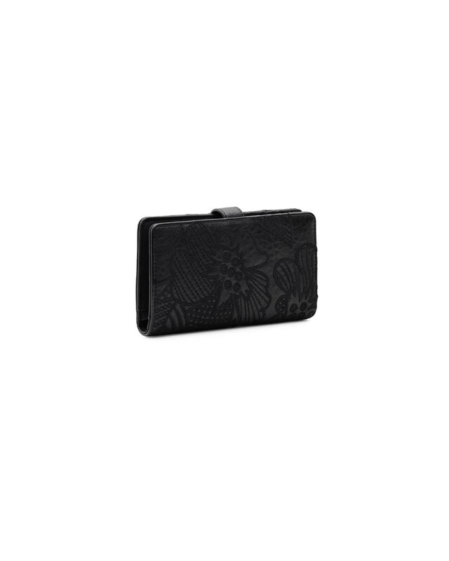 Desigual Wallet Women Polyurethane Accessories PU Medium Wallet Black
