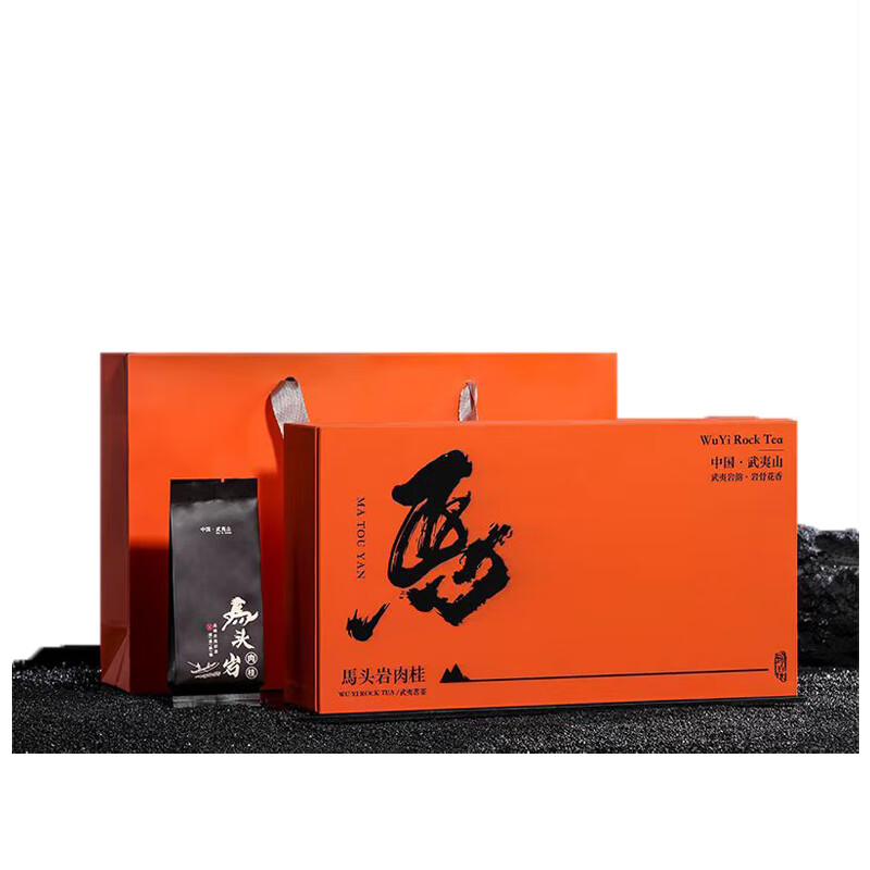 Tianmatou Rock Cinnamon Tea Premium Authentic Dahongpao Tea Strong Flavor Wuyi Rock Tea Gift Box Holiday Gift 150g Gift Box-Niulankeng Cinnamon