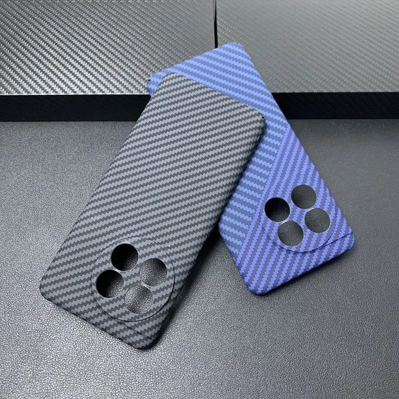 Suitable for OnePlus ace2 mobile phone case 1+11 all-inclusive carbon fiber pattern 1+10pro anti-fall hard shell Kevlar mobile phone case 1+ace2pro protection all-inclusive carbon fiber pattern texture black OnePlus Ace 2