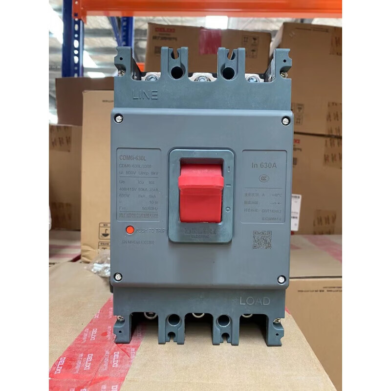 Plastic case circuit breaker CDM6i air switch 100A air switch 160A250A400A three-phase 3p four-wire 4 500A 4p