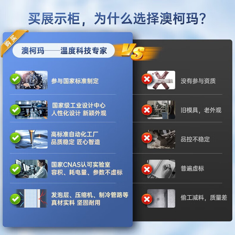 AUCMA commercial ultra-large capacity combination display cabinet supermarket freezer island cabinet quick-frozen-24 seafood cold drinks prepared dishes dumplings horizontal single temperature freezer automatic defrost straight cabinet 800 liters 2155*861*860