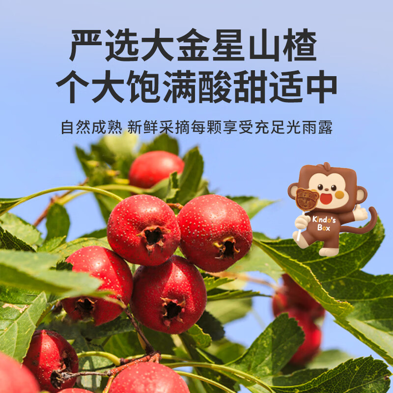 Bean cubes, Hawthorn sticks, children's baby snacks, fruit strips, original fruit pulp, Hawthorn sticks, simple and natural sweet and sour ingredients, 2 boxes, more cost-effective, cute bear Hawthorn sticks