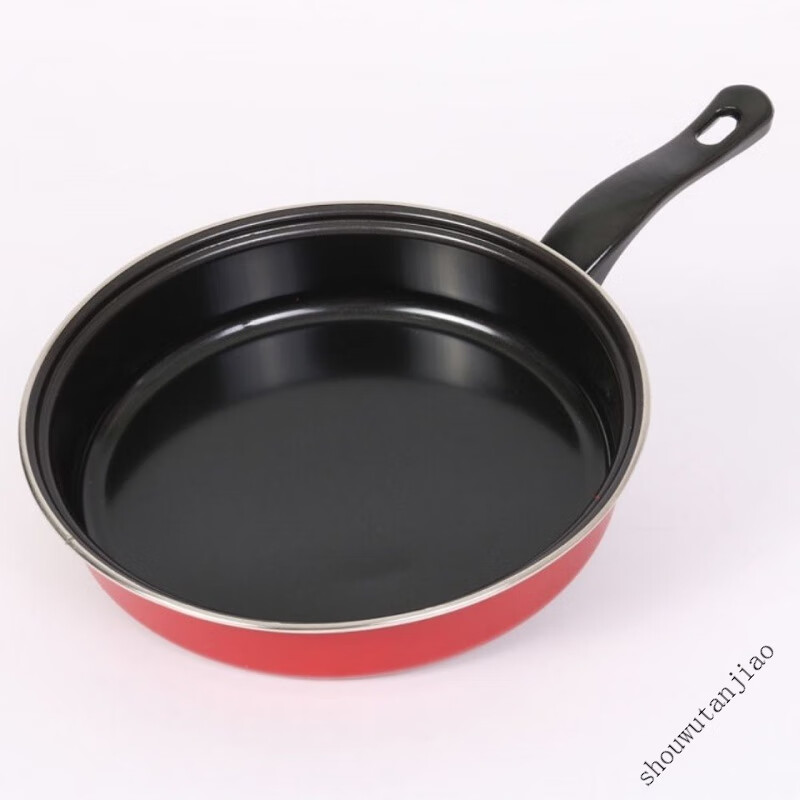 Zhenzao kitchen pot set Nian Nian red pot set non-stick three-piece kitchen gift pot set will be sold and purchased. The whole set has a color box