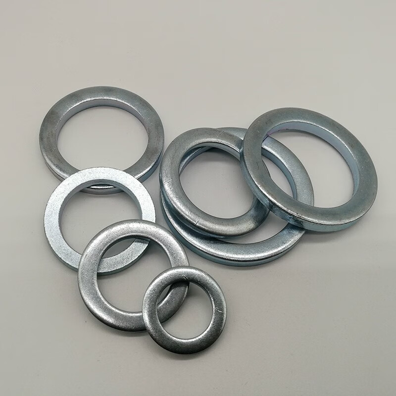Taishilon GB/T97.3 flat washer for pin pin washer galvanized narrow edge thick flat washer M10M12M14M16M20 nominal inner diameter*outer diameter*thickness (quantity)