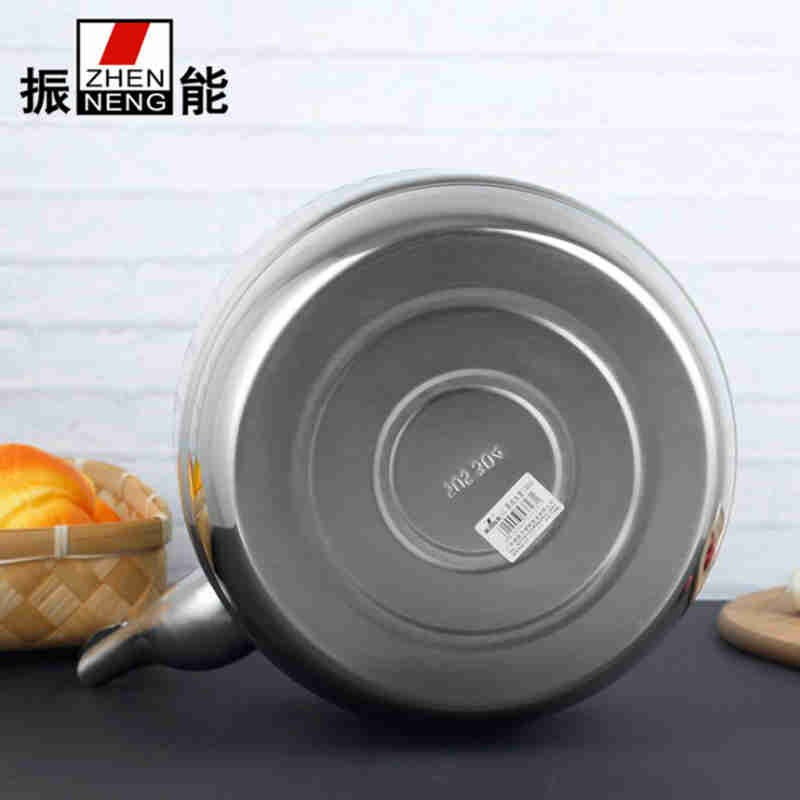 Zhenneng 304 stainless steel household whistle sound kettle thickened large capacity kettle gas induction cooker universal 5L 304 stainless steel 5L
