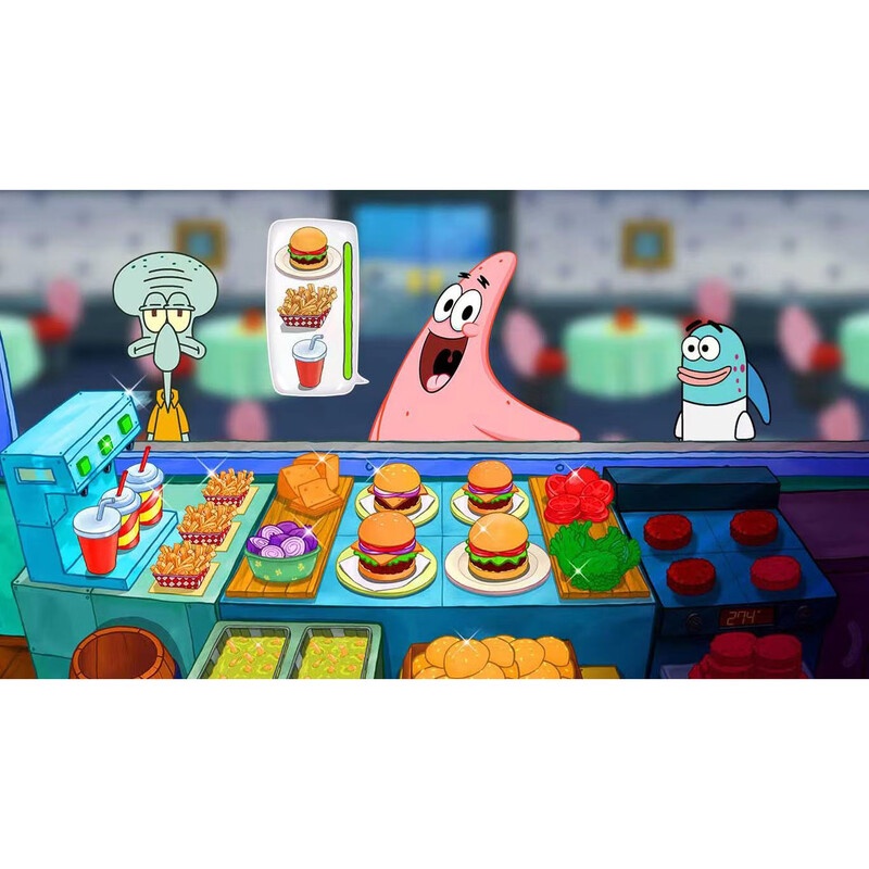 SpongeBob SquarePants and the Krusty Krab switch game download version buy three get one free switch game digital version full version