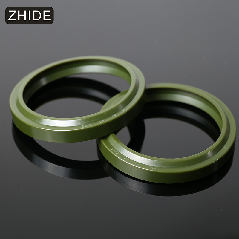 ZHIDE DHS hydraulic cylinder dust ring seal imported polyurethane dark green DHS-35*43*5/6.5mm (5 pieces/pack)