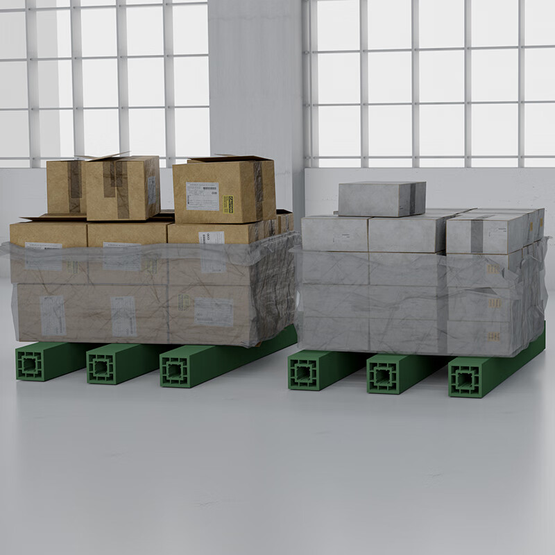 WANPUDUN composite profile sleepers for storage, back-shaped sleepers, 300 12 12cm