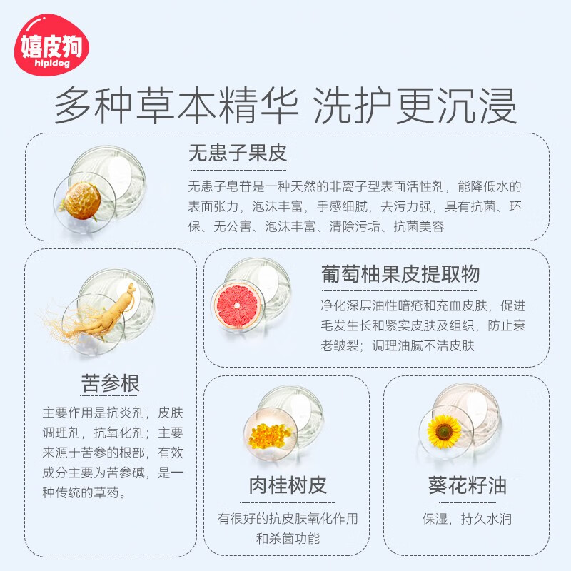 Hippie Dog Bichon Frize Special Dog Shower Gel Pet Shampoo Bath Liquid Adult Puppy General Deodorizing Bath Liquid 500ml