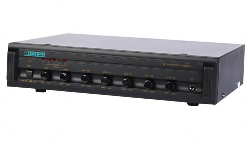DSPPA MP200P/MP300P/MP600P/MP1000P with front integrated constant voltage power amplifier MP600PIII (250W)