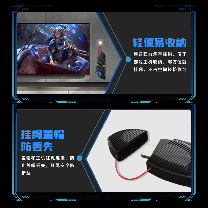 VMA game console connected to TV double family wireless handle host classic nostalgic FC red and white machine arcade box