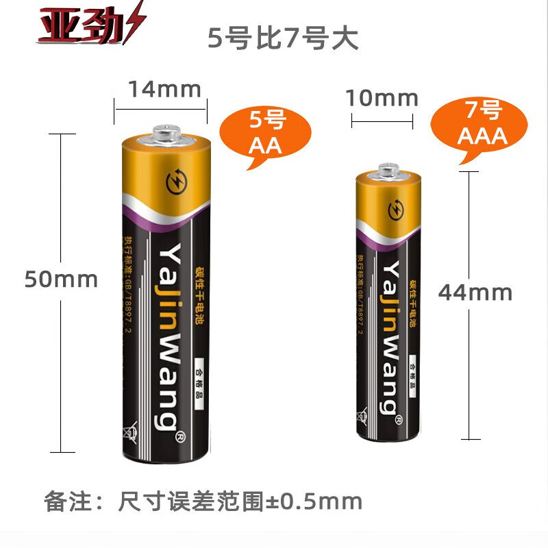 Carbon battery No. 5 No. 7 toy TV air conditioner remote control wall clock alarm clock suitable for No. 5 No. 7 authentic No. 5 No. 15 capsules + No. 7 No. 15 capsules