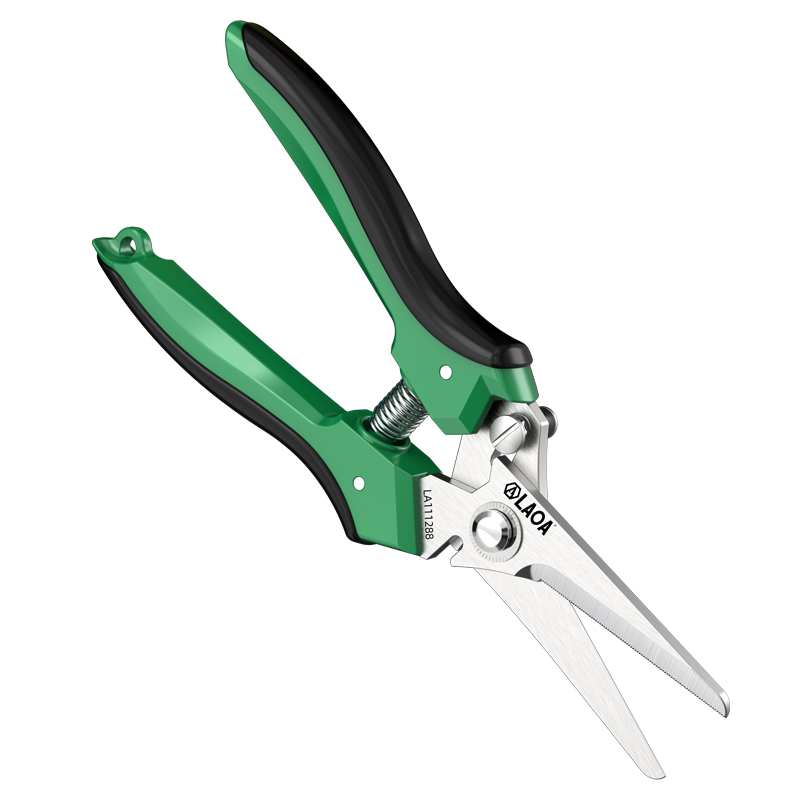 LAOA multifunctional scissors kitchen scissors chicken bone scissors industrial strong scissors household electrician scissors 8 electrician scissors LA111288