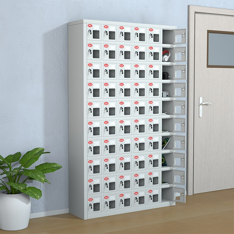 Jingdu mobile phone storage cabinet factory unit mobile phone storage cabinet locker electronic equipment storage cabinet 60 door storage can be customized