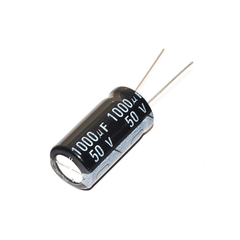 TaoTimeClub electrolytic capacitor 50V/1000UF volume 13*25 aluminum electrolytic capacitor 10 pieces