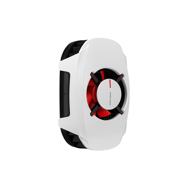 OnePlus 27W Freezing Point Cooling Back Clip, Up and Down Blowing, High Power and Low Noise, Dual Cooling Chips, Chicken-Eating Magic Device, Frost White, Compatible with OPPO Huawei iPhone 17 Series
