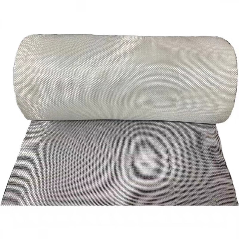 High temperature resistant and anti-corrosive glass fiber cloth, flame retardant and insulating fiberglass cloth, crack-resistant roof waterproof fiber tape, national standard density 12*12, width 22cm*length 50 meters/roll